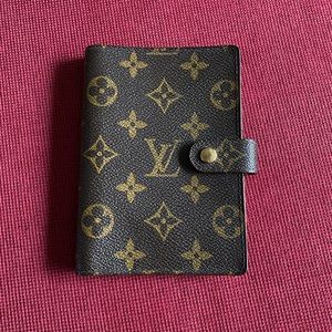 Authentic LV Small Ring Agenda Cover R2005